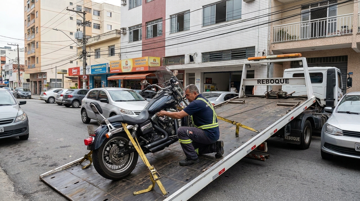 Guincho para Moto em Indaiatuba‑SP